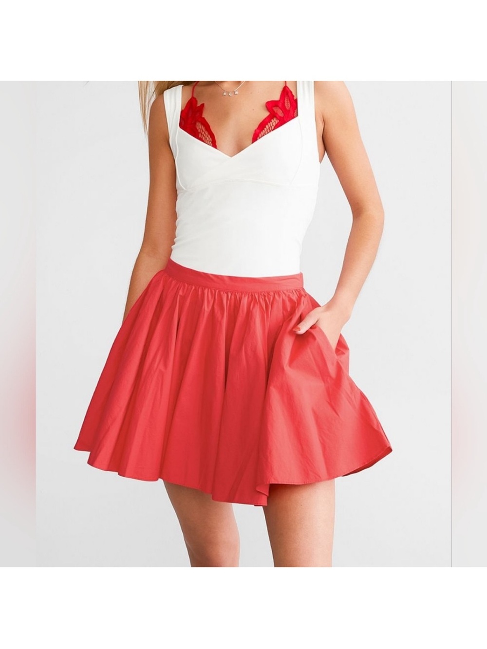 Free people gaia skirt Bella Rosa est size M